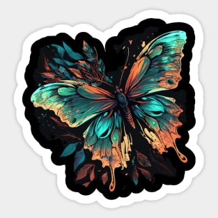 colorful butterfly Sticker